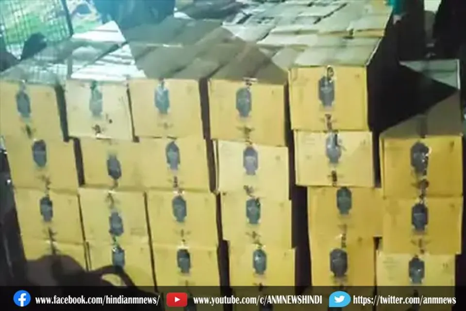 बिहार के पुलिस और उत्पाद विभाग की टीम ने शराब पर की बड़ी कार्रवाई