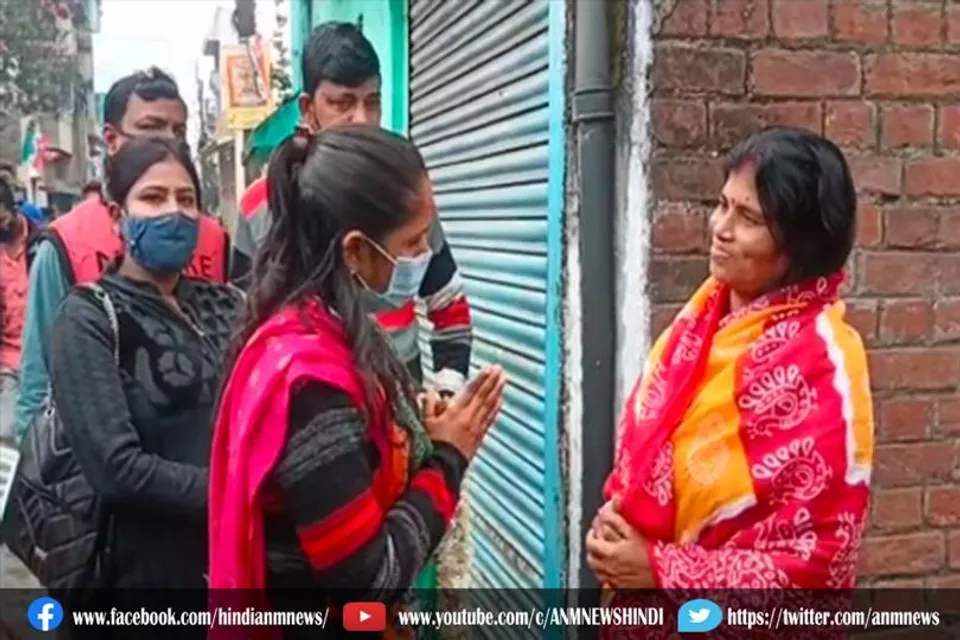 टीएमसी प्रत्याशी ने इन इलाकों में घूम घूम कर किया प्रचार