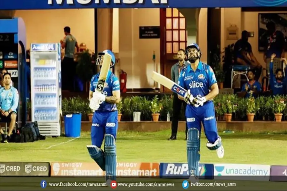 MI vs GT : मुंबई ने 19 रन बना लिए