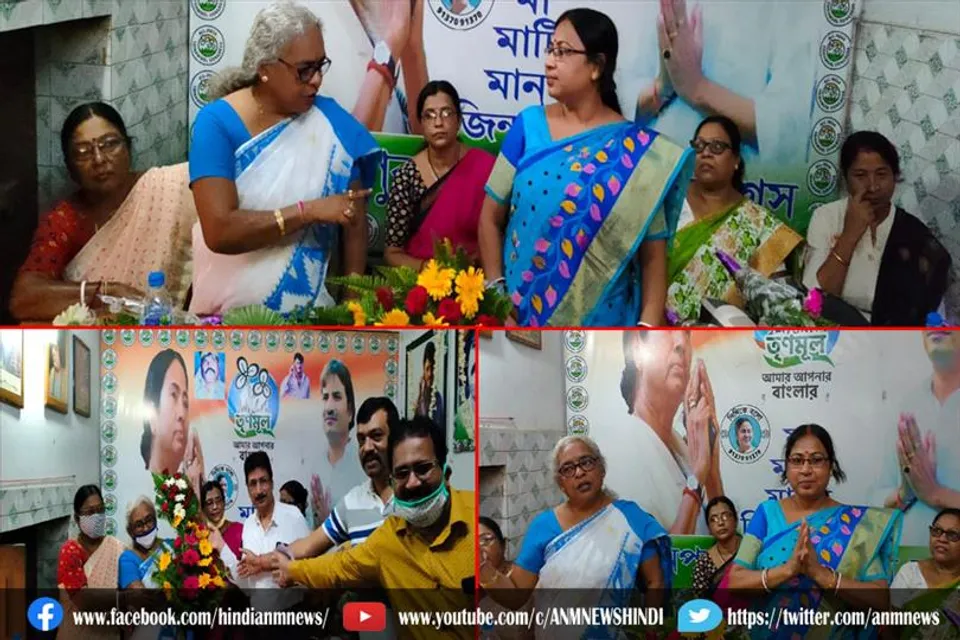 सालानपुर ब्लॉक महिला तृणमूल कांग्रेस की अध्यक्ष बनी अपर्णा राय