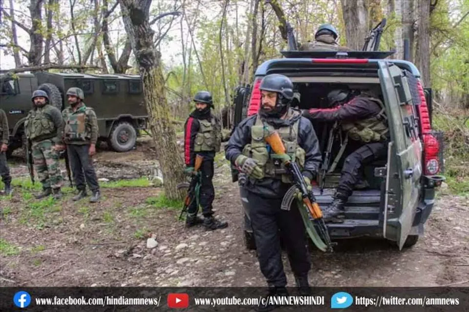 पुलवामा में चार जबकि बडगाम में एक आतंकी हुआ ढेर