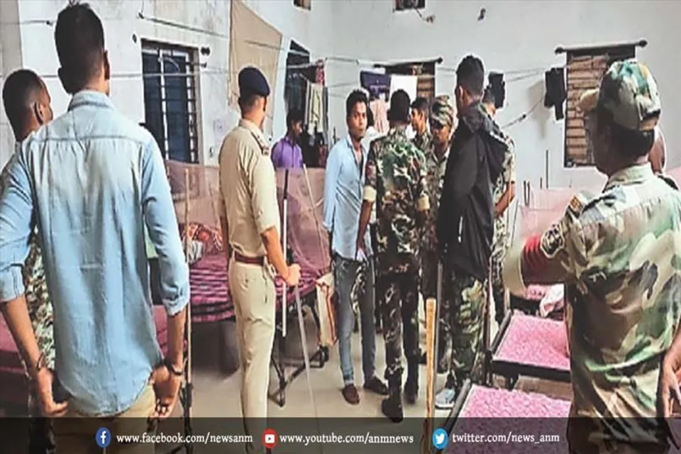 पुलिस ने चलाया सर्च ऑपरेशन