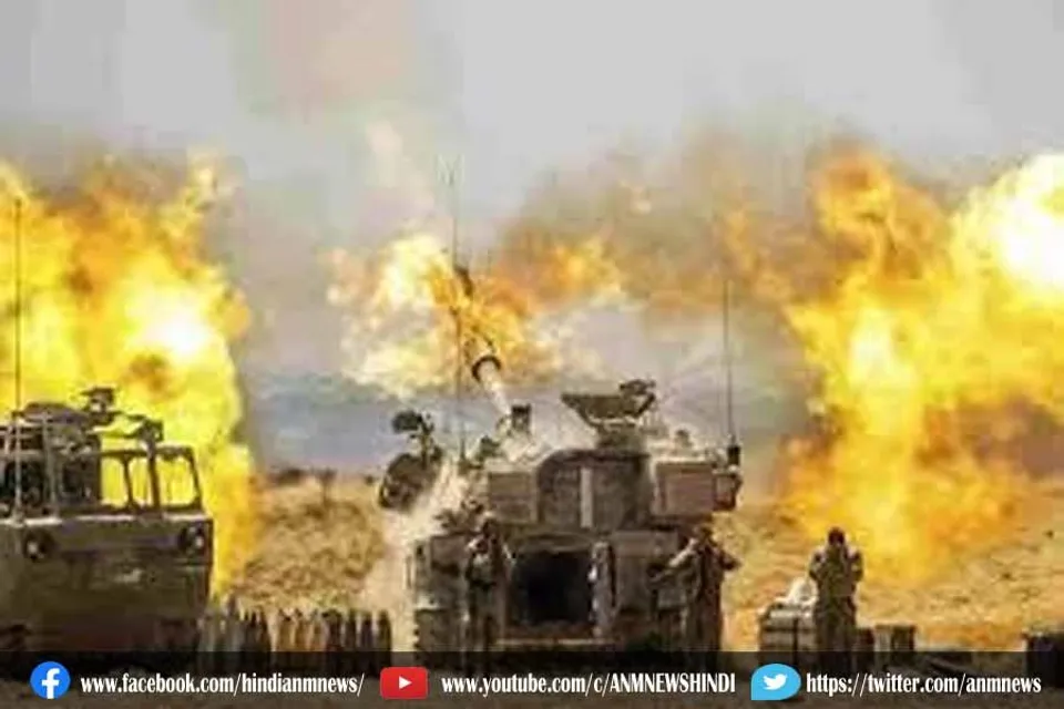 इजरायली सेना ने हमास पर हमला किया