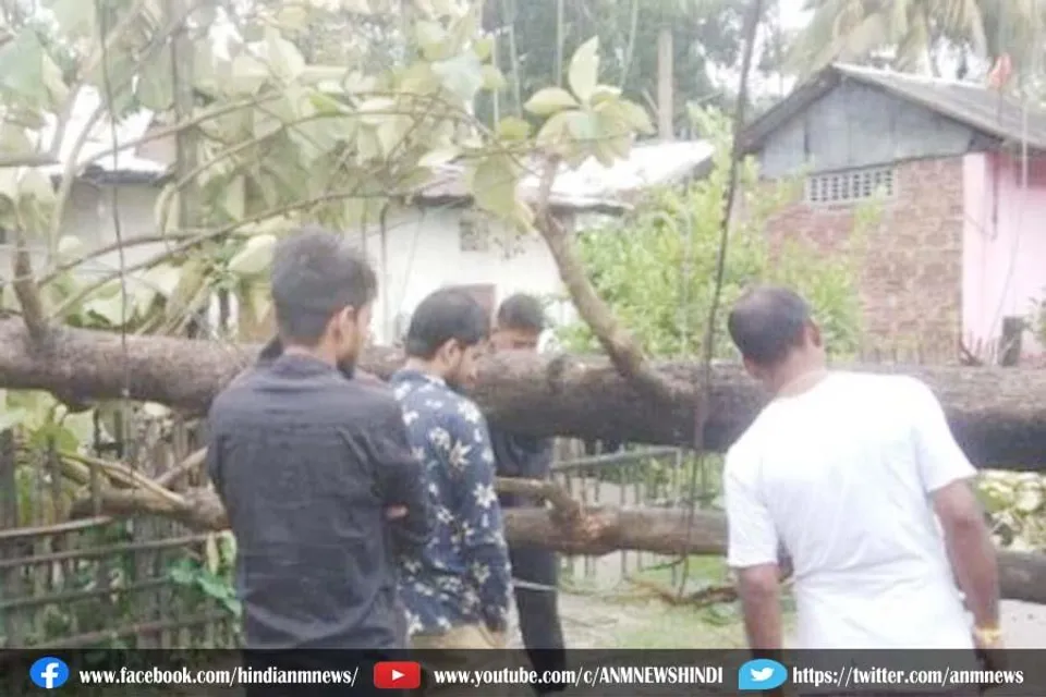 असम में चक्रवात सितरंग के कारण गंभीर स्थिति