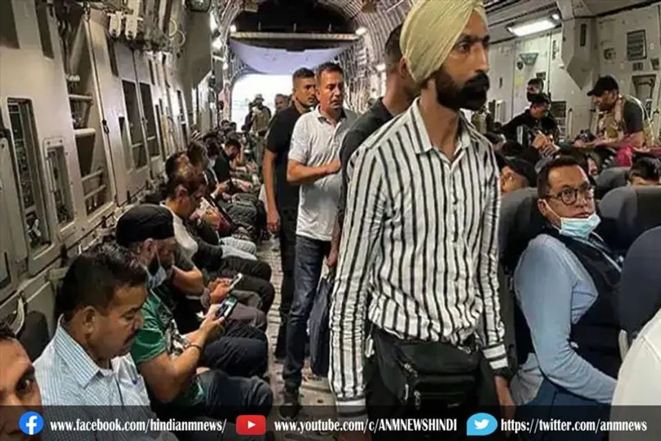 120 भारतीयों को लेकर वायुसेना का ग्लोबमास्टर हिंडन एयरबेस पहुंच चुका