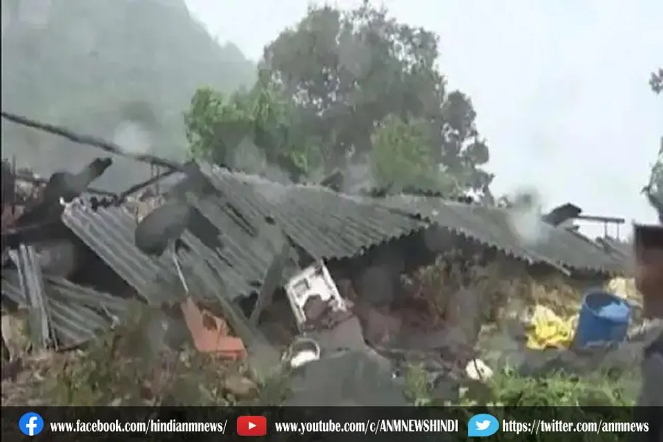 महाराष्ट्र : भूस्खलन के कारण 30 लोगों की मौत