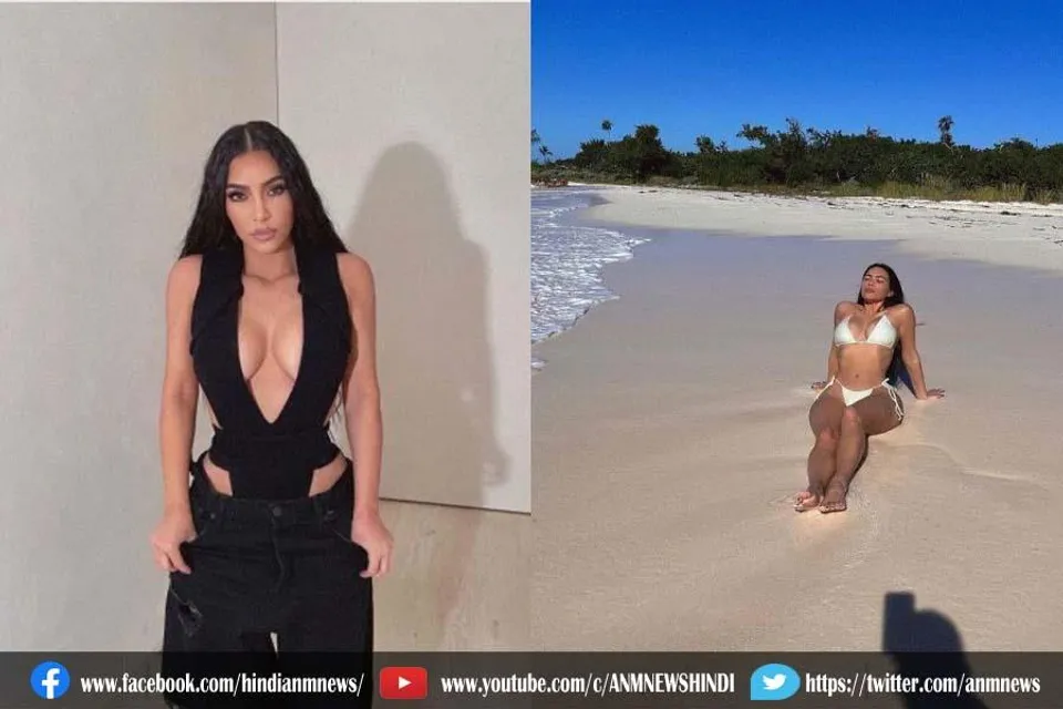 ब्लैक ड्रेस और बिकनी में फोटोज शेयर करके फिर से सुर्ख़ियों में एक्ट्रेस किम