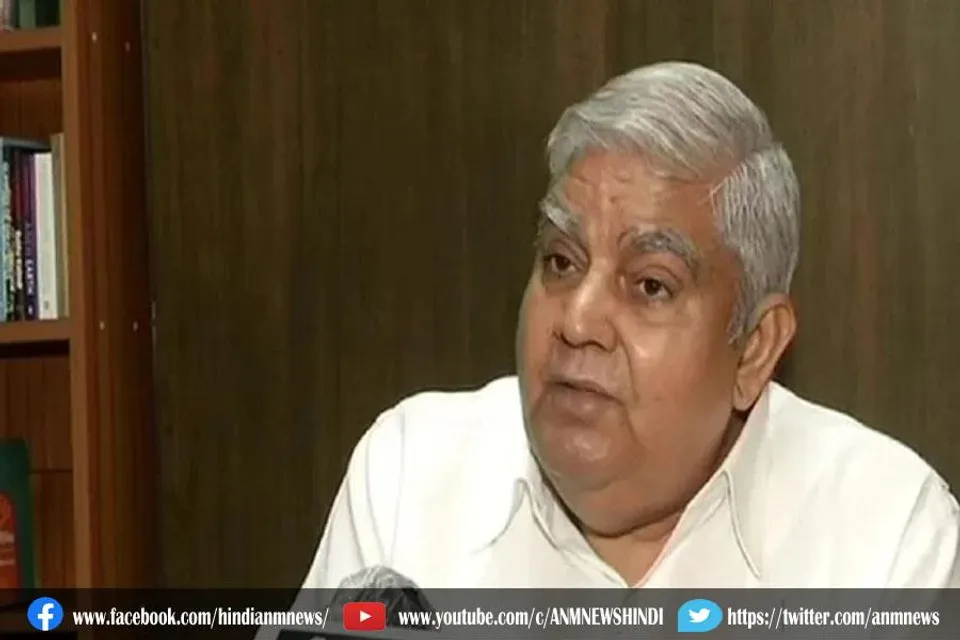पश्चिम बंगाल के शिक्षा मंत्री के बयान से नाराज जगदीप धनखड़