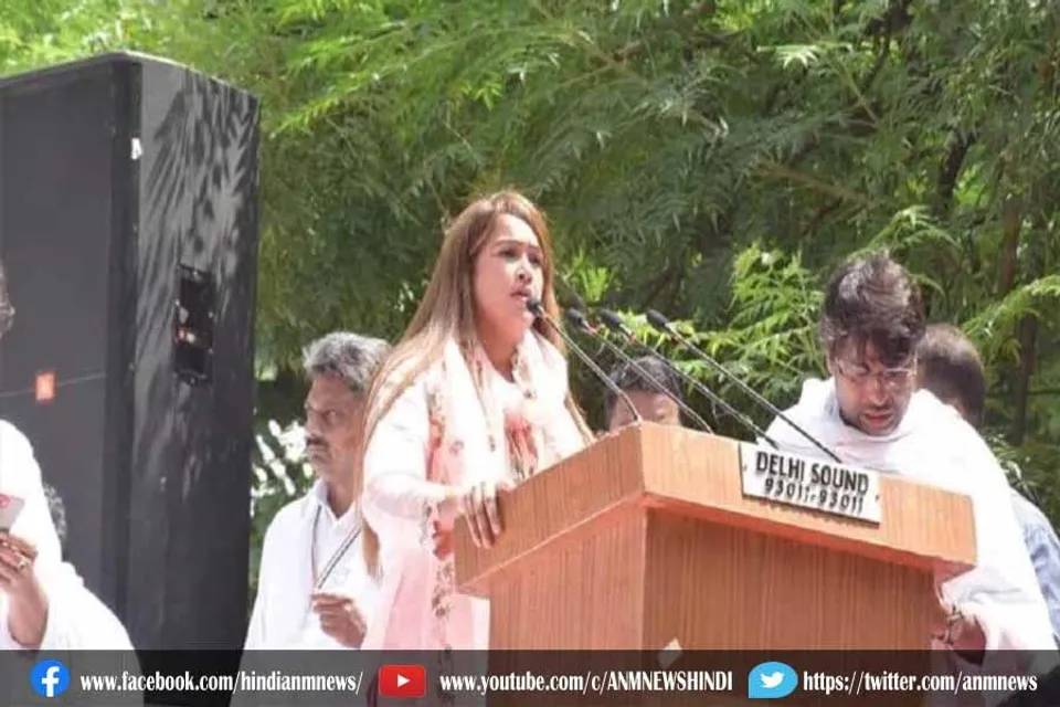 दलित महिला कांग्रेस अध्यक्ष का भगवंत मान पर हमला