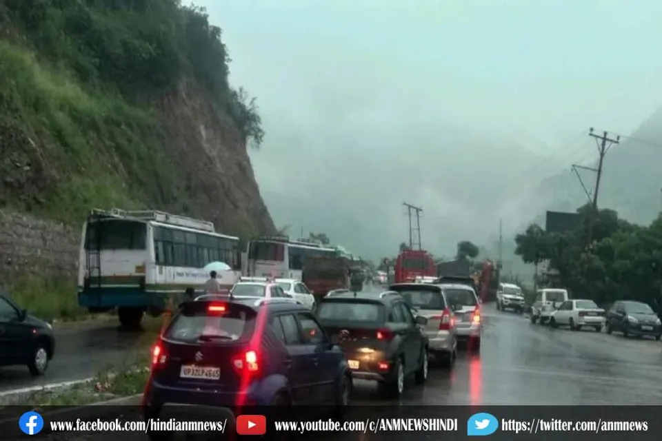 चंड़ीगढ़-मनाली एनएच का संपर्क कटा