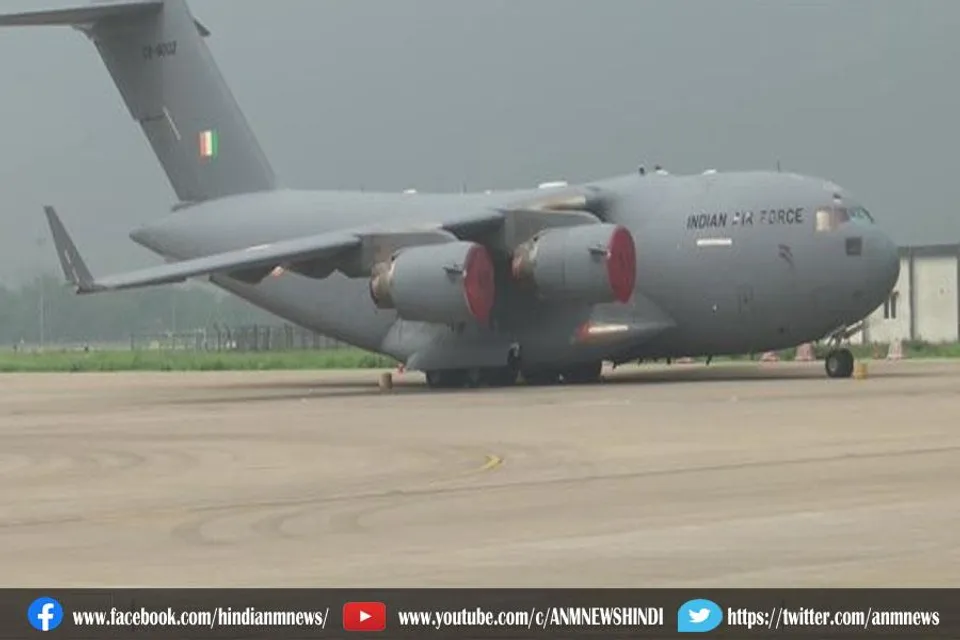 IAF विमान काबुल से उड़ान भरते ही लगा नारे "भारत माता की जय"