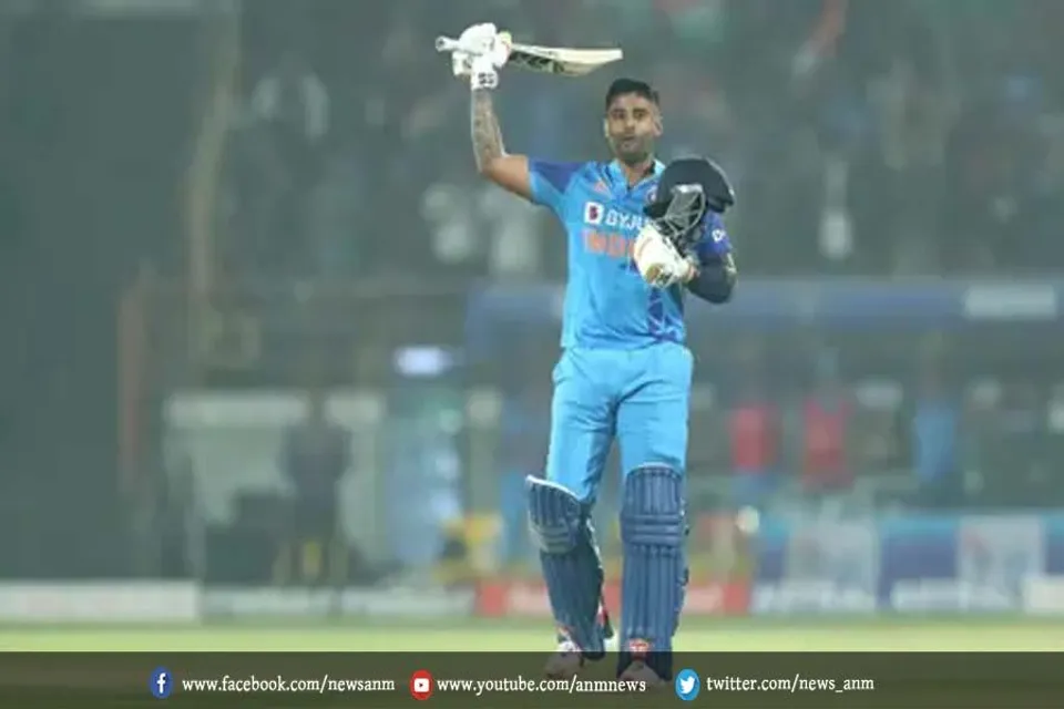 सूर्यकुमार T20I में सबसे तेज 1,500 रन बनाने वाले बल्लेबाज बने