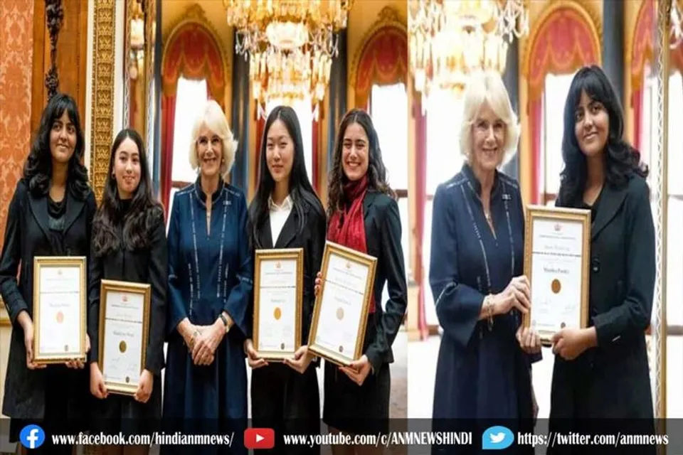 उत्तराखंड की छात्रा को इंग्लैंड की महारानी ने किया सम्मानित