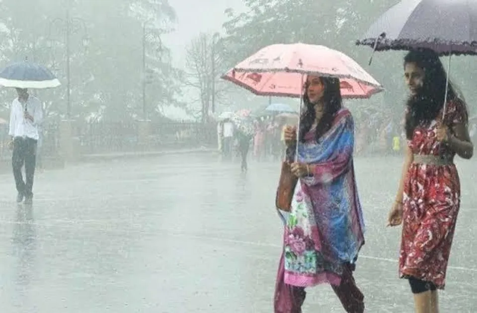 मध्यम से तेज बारिश होने के आसार