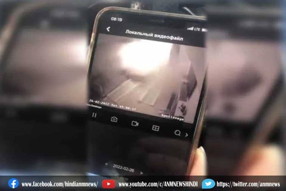 आवासीय इमारत पर दागी मिसाइल, देखे वीडियो