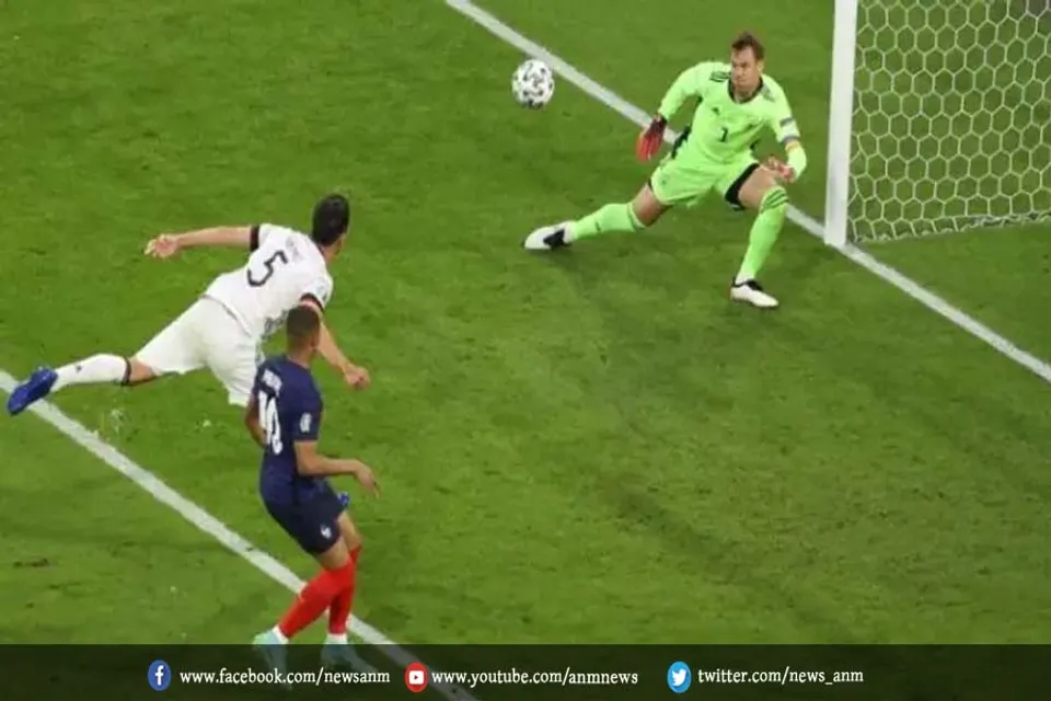 फ्रांस ने जर्मनी को हराया