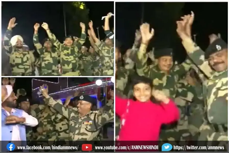 अंतरराष्ट्रीय सीमा पर BSF जवानों ने मनाई दिवाली