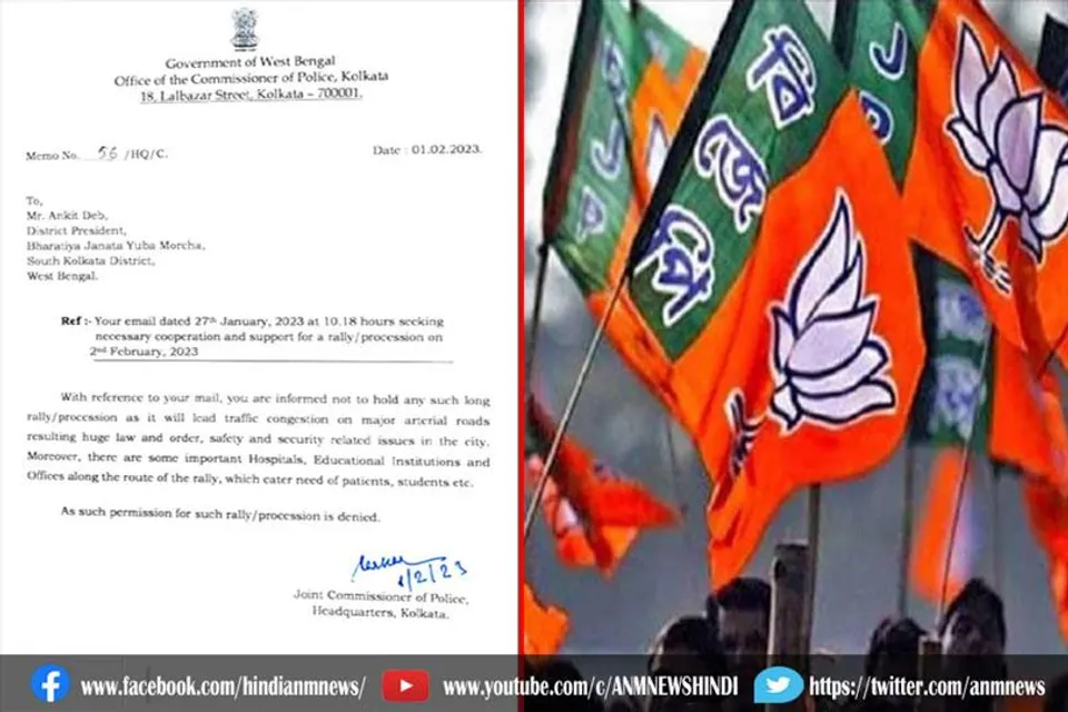 कोर्ट ने कोलकाता पुलिस और भाजपा को दिया निर्देश