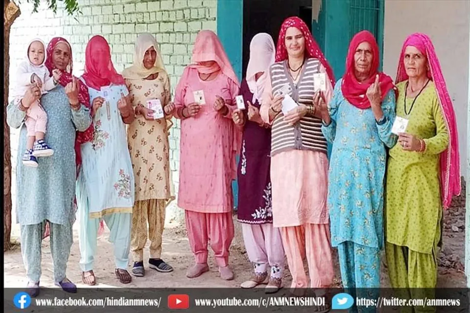 हरियाणा पंचायत समितियों के सदस्यों के चुनाव में 70.7 प्रतिशत मतदान