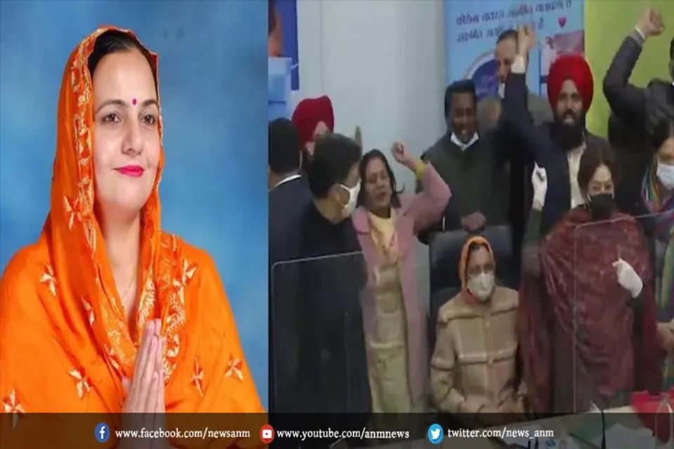 सरबजीत कौर बनीं चंडीगढ़ की मेयर