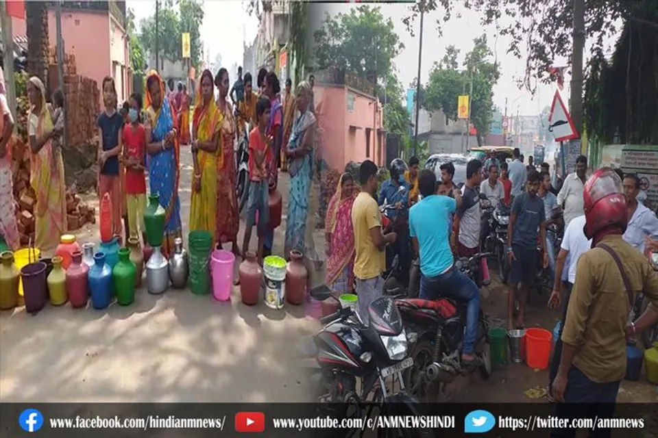 चक्रवाती तुफान के तांडव से पानी की समस्या