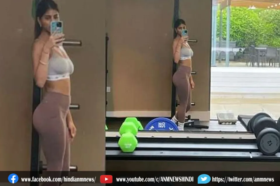 शाहरुख खान की बेटी सुहाना की जिम सेल्फी वायरल