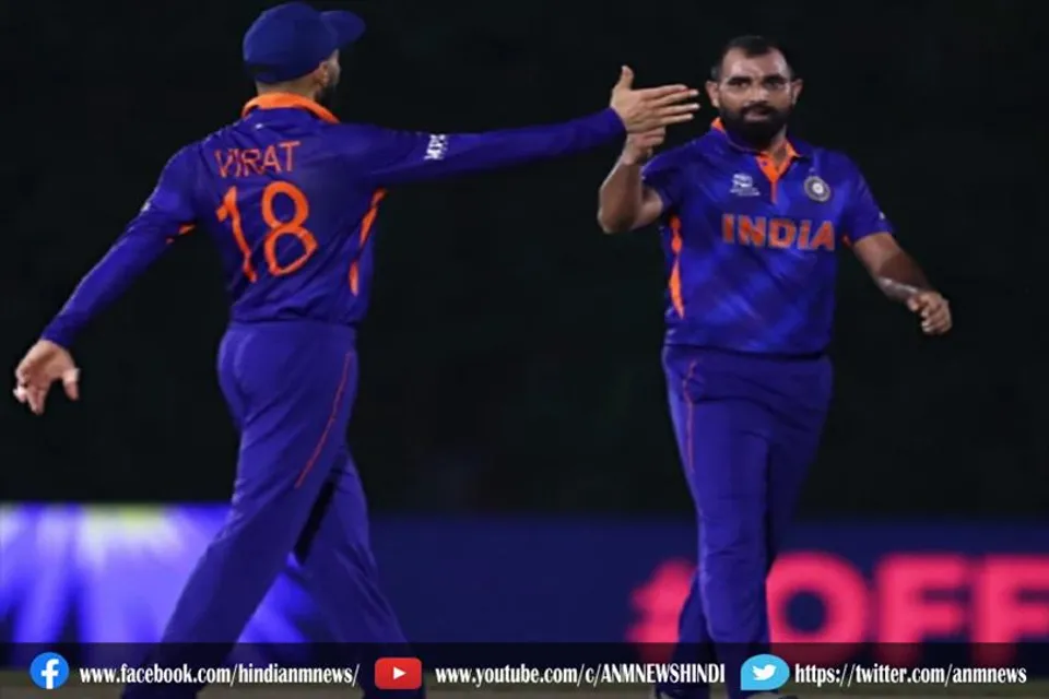 दुबई में चल रहे अभ्यास मैच में भारत के लिए 189 रन का लक्ष