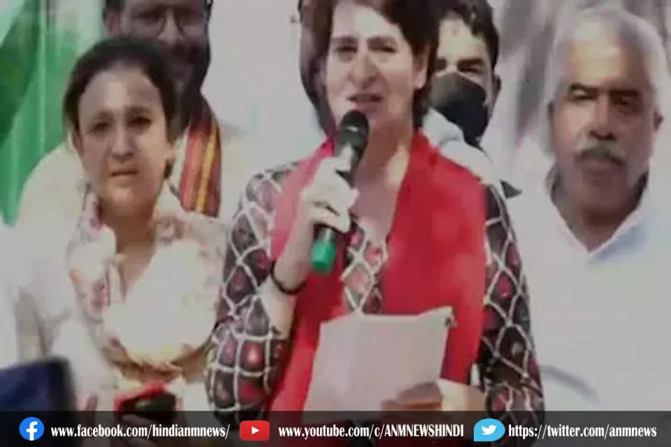 प्रियंका गांधी ने यूपी की जनता से किए ये बड़े वादे