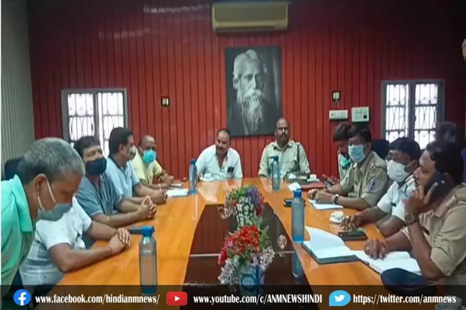 आज रानीगंज मे टोटो परिचालन को लेकर की गई बैठक