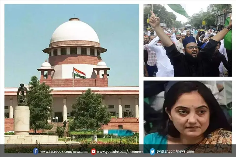 नुपुर को कोई राहत देने से इनकार कर दिया सुप्रीम कोर्ट