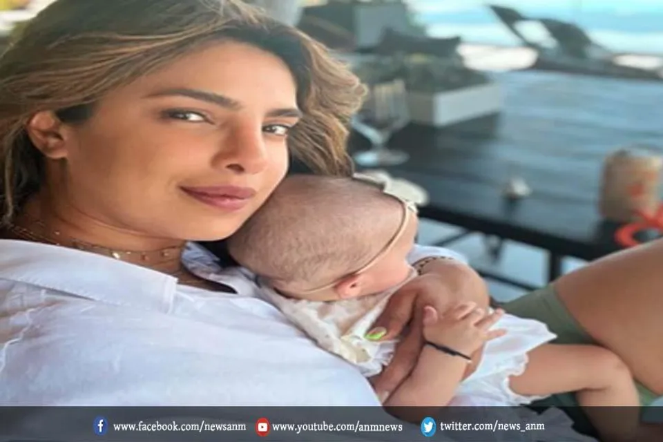 बेटी के साथ टाइम स्पेंड करती दिखी प्रियंका