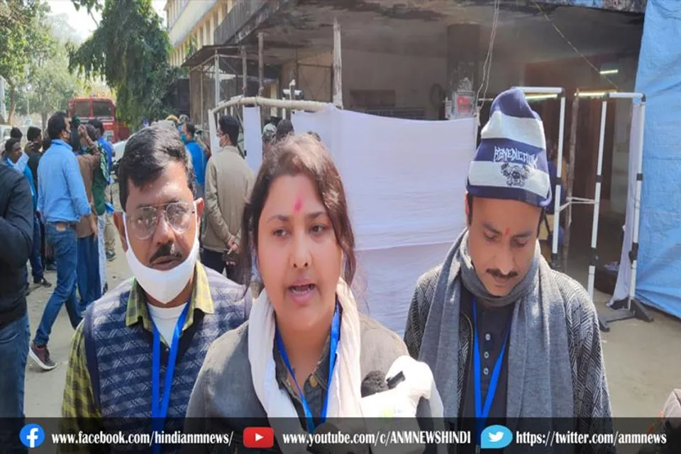 इन्द्राणी मिश्रा की जीत दर्ज़