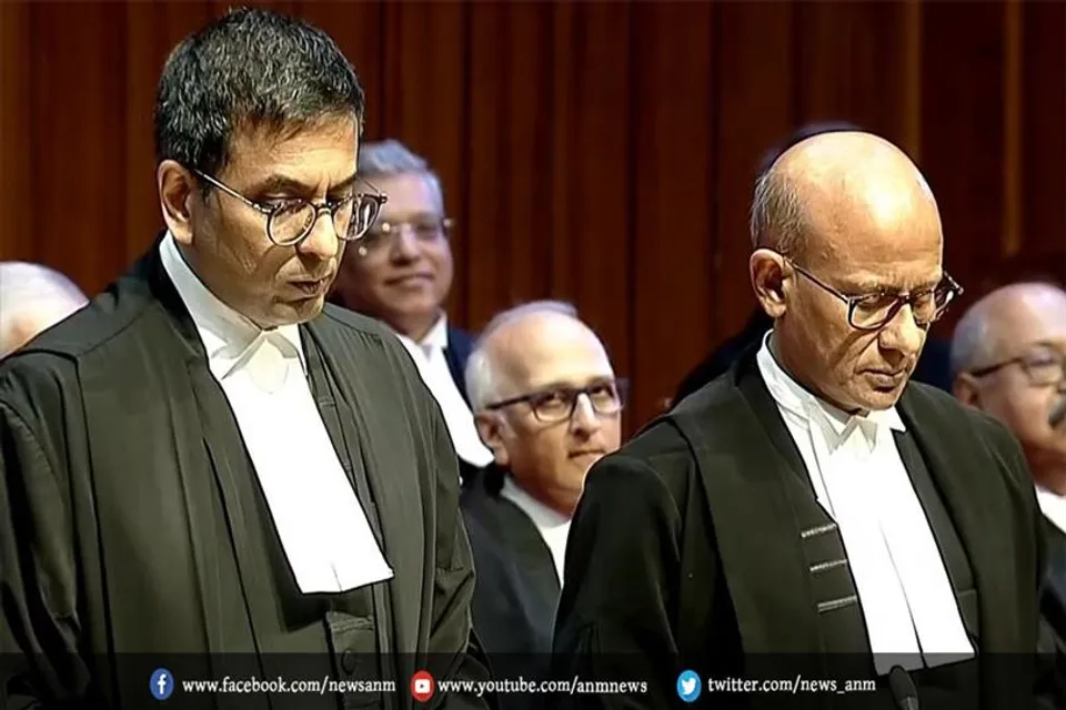 CJI चंद्रचूड़ ने 5 नए जजों को दिलाई शपथ