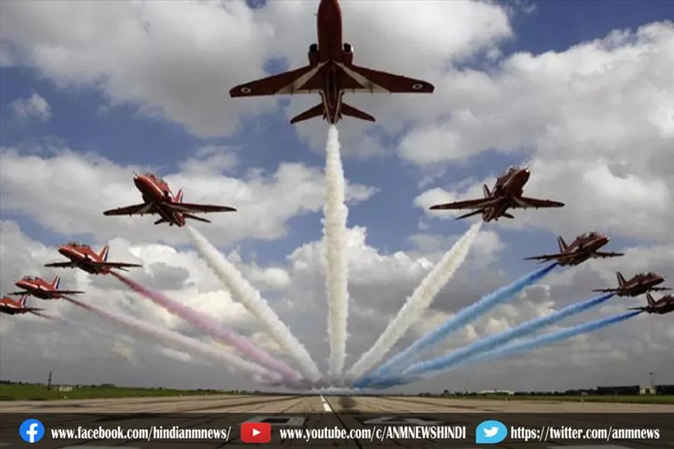 एयर शो में दिखी वायुसेना की ताकत