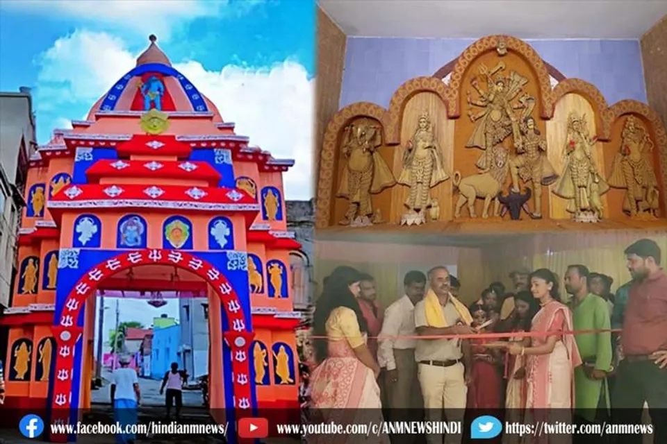कुल्टी के पुनुड़ी ग्राम में 29 वर्ष पर ख़ास थीम के साथ दुर्गा पूजा