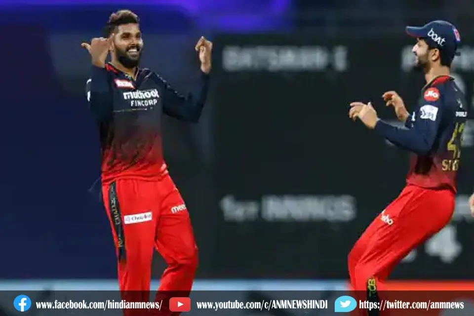 आईपीएल 2022 के 6ठें मुकाबले में चमके हसरंगा