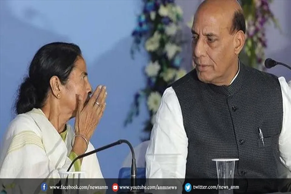 राजनाथ सिंह ने ममता बनर्जी को लिखा पत्र