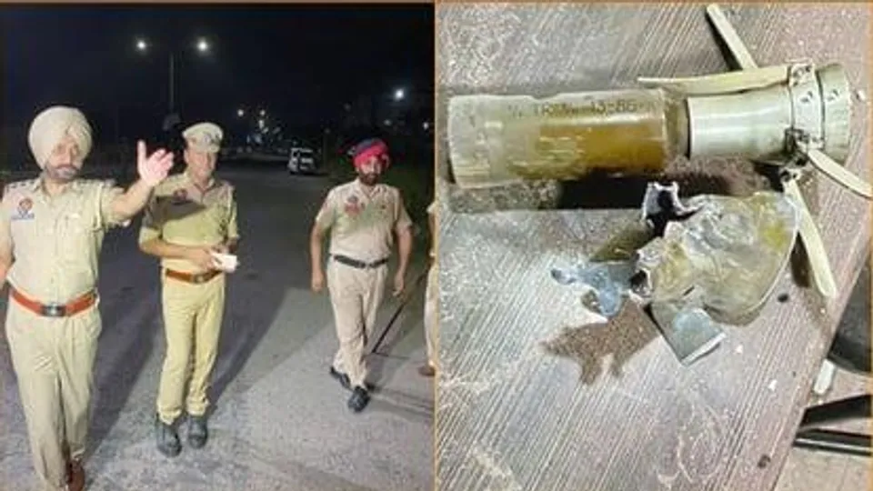 पंजाब के मोहाली में इंटेलिजेंस ऑफिस के बाहर हमला