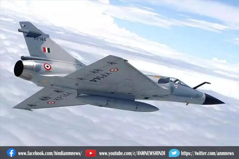 फ्रांस से दो सेकेंड हैंड मिराज 2000 लड़ाकू विमान वायु सेना को मिली