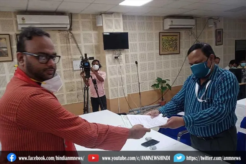 भवानीपुर: माकपा के उम्मीदवार ने भरा पर्चा