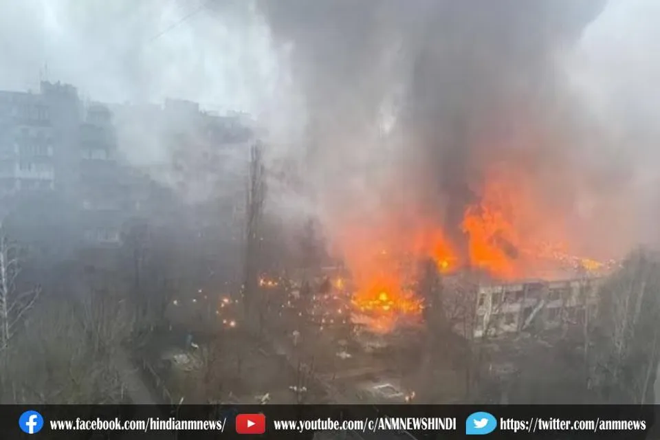 कीव में एक हेलीकॉप्टर हादसे