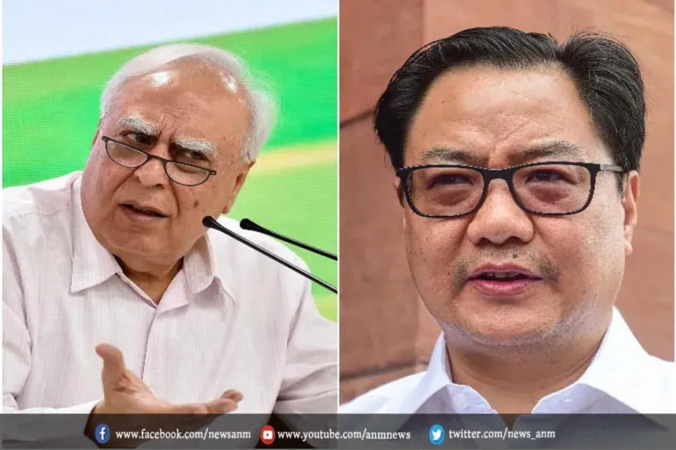 कानून मंत्री का कपिल सिब्बल पर निशाना