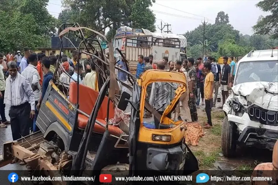 छत्तीसगढ़ में भयंकर रोड एक्सिडेंट