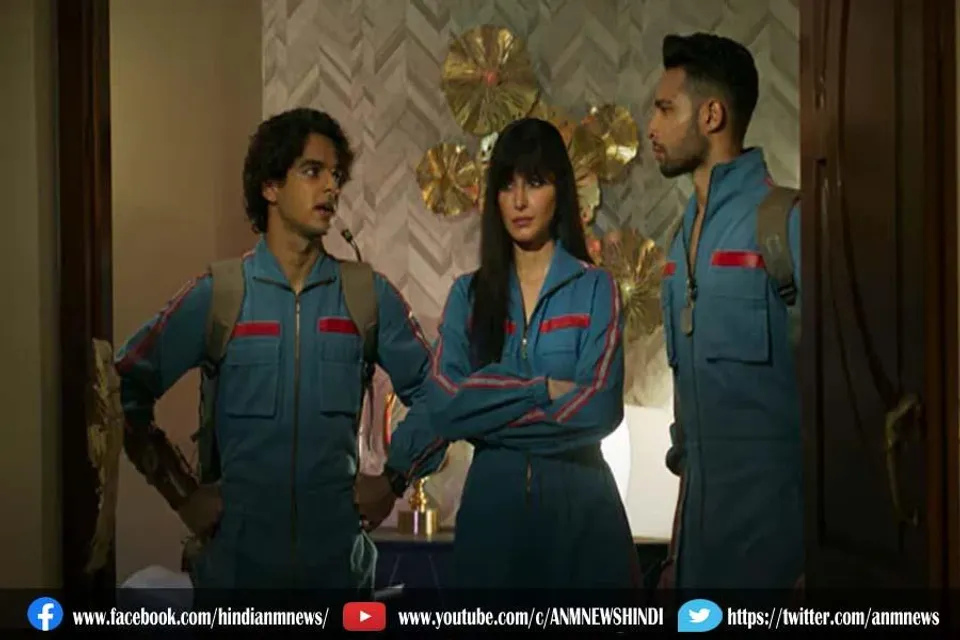 भूतनी बन कटरीना ने की सिद्धार्थ-ईशान की हालत खराब