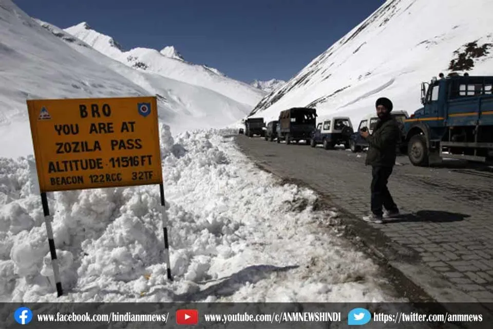 जम्मू में तापमान में गिरावट