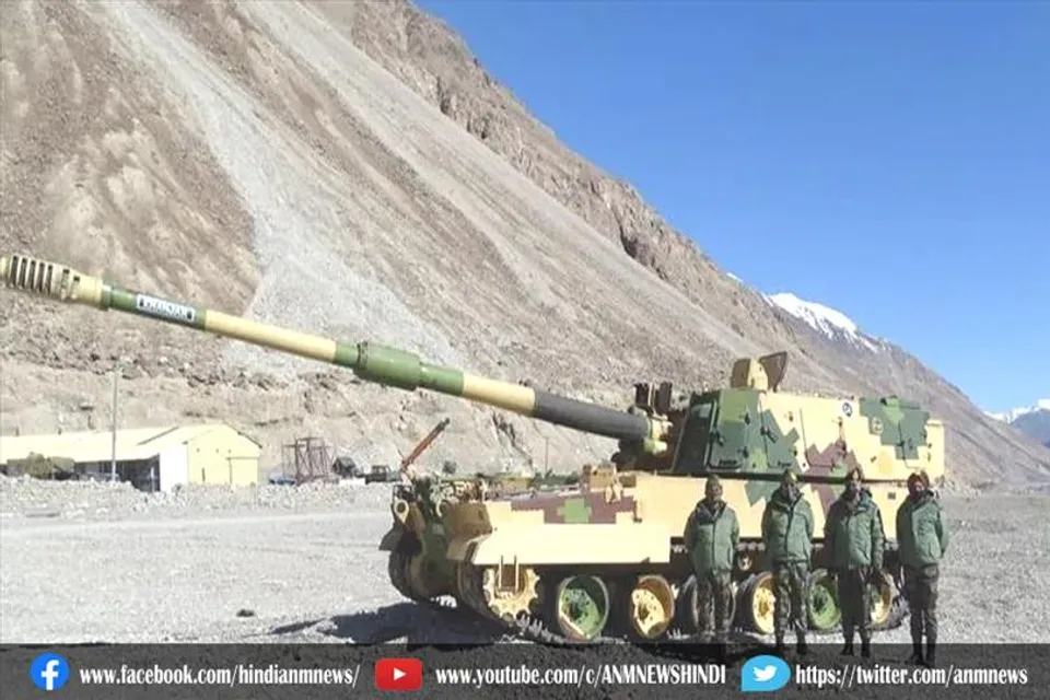 चीनी सेना को जवाब देने के लिए LAC पर तैनात की गई K9-वज्र