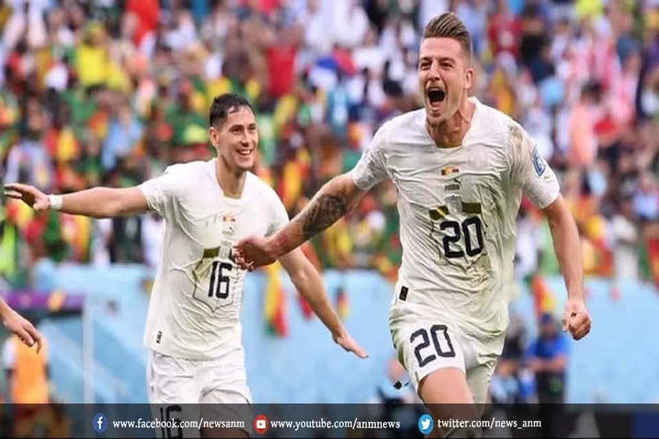 Cameroon vs Serbia : सर्बिया 3-1 से आगे
