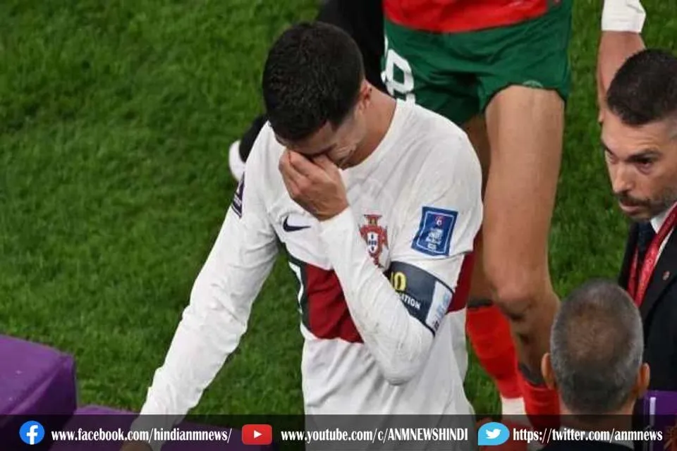 अपने आखिरी वर्ल्ड कप से बाहर हुए क्रिस्टियानो रोनाल्डो, क्वार्टर फाइनल में मोरक्को ने पुर्तगाल को 1-0 से हराया