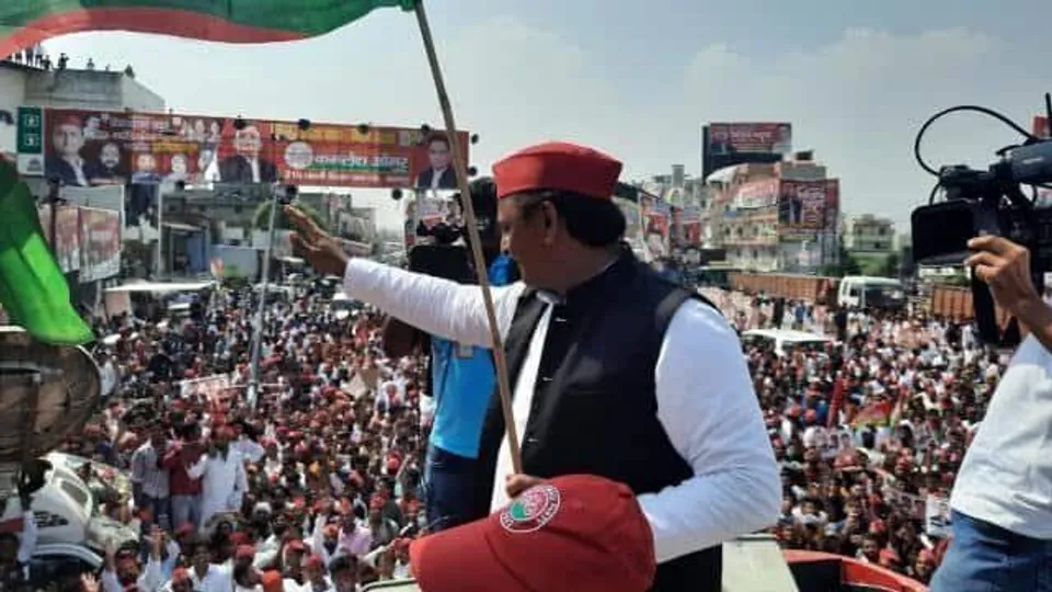 अखिलेश यादव ने आज से अपनी विजय यात्रा की शुरुआत की