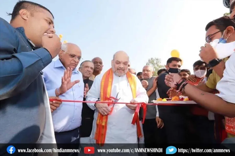 गृह मंत्री अमित शाह ने किया अहमदाबाद-गांधीनगर को जोड़ने वाले एलिवेटेड कॉरिडोर का उद्घाटन
